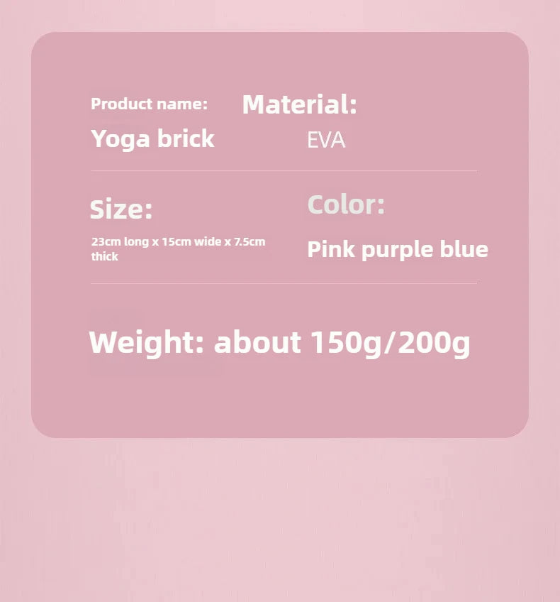 Yoga Blocks ,High Density Foam Bricks